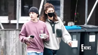 Zendaya & Tom Holland Getting COZY in the U.K. (See Pics!) | E! News