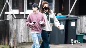 Zendaya & Tom Holland Getting COZY in the U.K. (See Pics!) | E! News