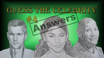 Answers to Guess the Celebrity #4 | by AyJay the Pencil Artist