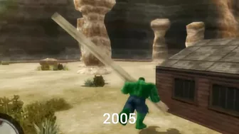 Evolution of Hulk Games