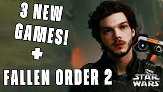 3 NEW Star Wars Games Announced + Jedi: Fallen Order 2 CONFIRMED 2022 - Star Wars News