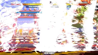 KOF BALL Z! LEONA VS GOENIKO! INSANE BATTLE! KOF ARINO GAMES!