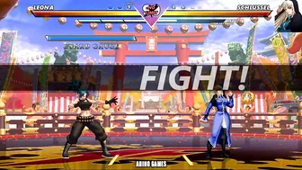 KOF BALL Z! LEONA VS GOENIKO! INSANE BATTLE! KOF ARINO GAMES!