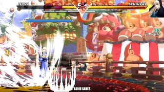 KOF BALL Z! LEONA VS GOENIKO! INSANE BATTLE! KOF ARINO GAMES!