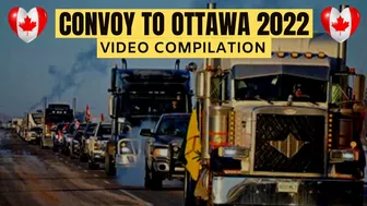 Convoy To Ottawa 2022 Compilation | This Will Move You To Tears