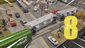 HO Scale Fails and Derailment Compilation 8!