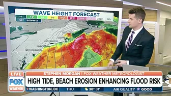 Northeast Coast Faces Threat Of High Tide, Beach Erosion From Nor'easter