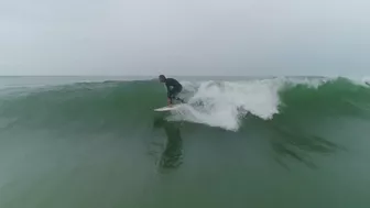 Surfing New Smyrna Beach, Florida