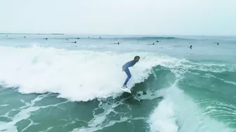 Surfing New Smyrna Beach, Florida