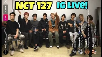 NCT 127 MEMBERS INSTAGRAM QUICK LIVE FULL VIDEO 01|27|22