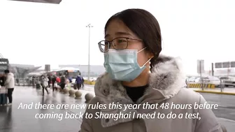 Crowds throng Shanghai train station during Chinese New Year travel rush | AFP