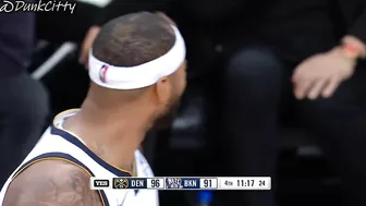 DeMarcus Cousins Ejected After Unreal Travel As On a 10 day contract With Nuggets！