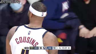 DeMarcus Cousins Ejected After Unreal Travel As On a 10 day contract With Nuggets！