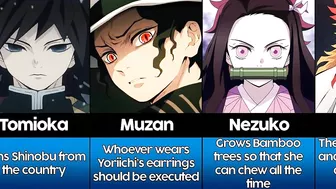 What if Demon Slayer Characters were President of a Country I Anime Senpai Comparisons