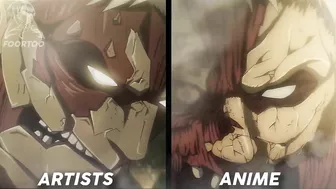 Artists VS Anime -  Attack On Titan Season 4 Part 2 (by MAPPA Fan Artists)