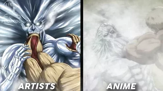 Artists VS Anime -  Attack On Titan Season 4 Part 2 (by MAPPA Fan Artists)