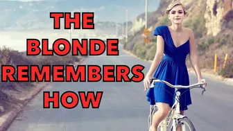 Funny Jokes - The Blonde Thinks They Remember How.