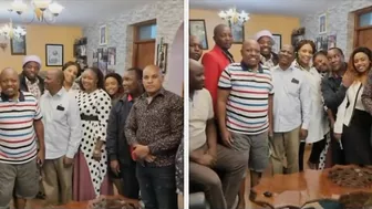 Kikuyu celebrities pay Karangu Muraya a Surprise visit after Tragic incident