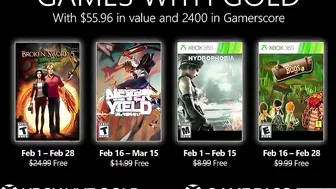 Xbox - February 2022 Games with Gold