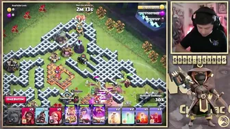 3 Star the Tiger Mountain Challenge w/ 40 Swag Troops & 7 Swag Spells - Clash of Clans