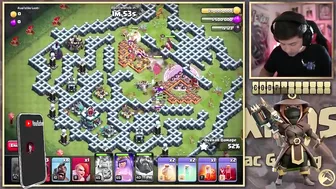 3 Star the Tiger Mountain Challenge w/ 40 Swag Troops & 7 Swag Spells - Clash of Clans