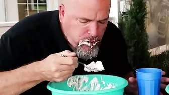 MASSIVE Ice Cream Challenge   5 minutes to finish it all - Fat Elvis Challenge