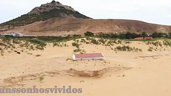 Porto Santo - Beach by Drone