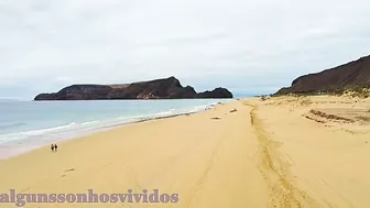 Porto Santo - Beach by Drone