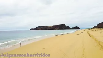 Porto Santo - Beach by Drone