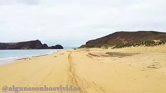 Porto Santo - Beach by Drone