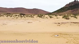 Porto Santo - Beach by Drone