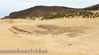 Porto Santo - Beach by Drone