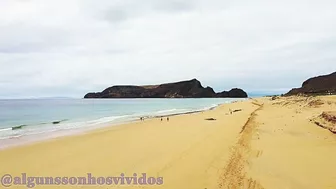 Porto Santo - Beach by Drone