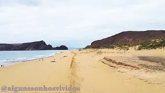 Porto Santo - Beach by Drone