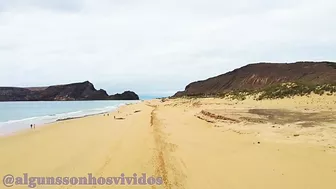 Porto Santo - Beach by Drone