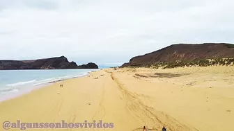 Porto Santo - Beach by Drone