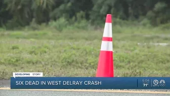 6 people dead in Delray Beach crash