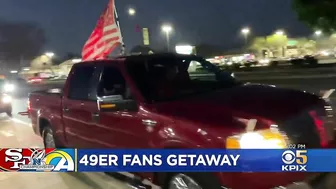 49ers Fans Stream Toward SoCal for NFC Championship