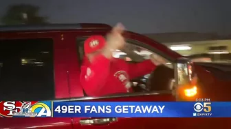 49ers Fans Stream Toward SoCal for NFC Championship