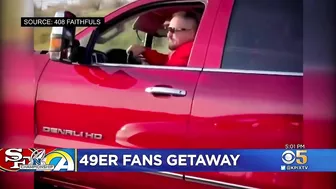 49ers Fans Stream Toward SoCal for NFC Championship