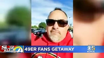 49ers Fans Stream Toward SoCal for NFC Championship