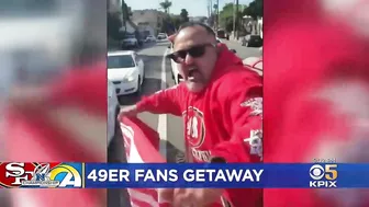 49ers Fans Stream Toward SoCal for NFC Championship