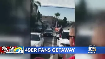 49ers Fans Stream Toward SoCal for NFC Championship