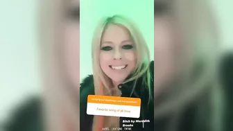 Avril Lavigne on Instagram - Q&A