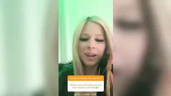 Avril Lavigne on Instagram - Q&A