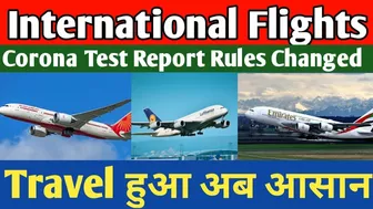 Covid Test Rules Changed For International Passenger, India to Canada Travel Latest Rules.