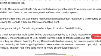 Canada Travel Good News | Direct & Indirect Route | Latest Update 2022