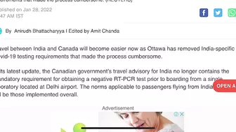 Canada Travel Good News | Direct & Indirect Route | Latest Update 2022