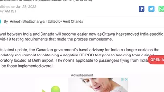 Canada Travel Good News | Direct & Indirect Route | Latest Update 2022