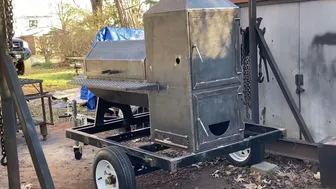 Trailer smoker update